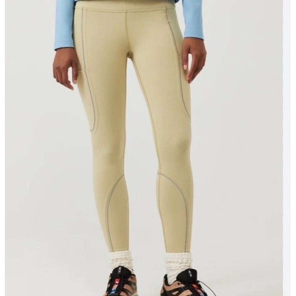 Outdoor Voices FrostKnit 7/8 Leggings Small Mojave  Reflective Activewear Women